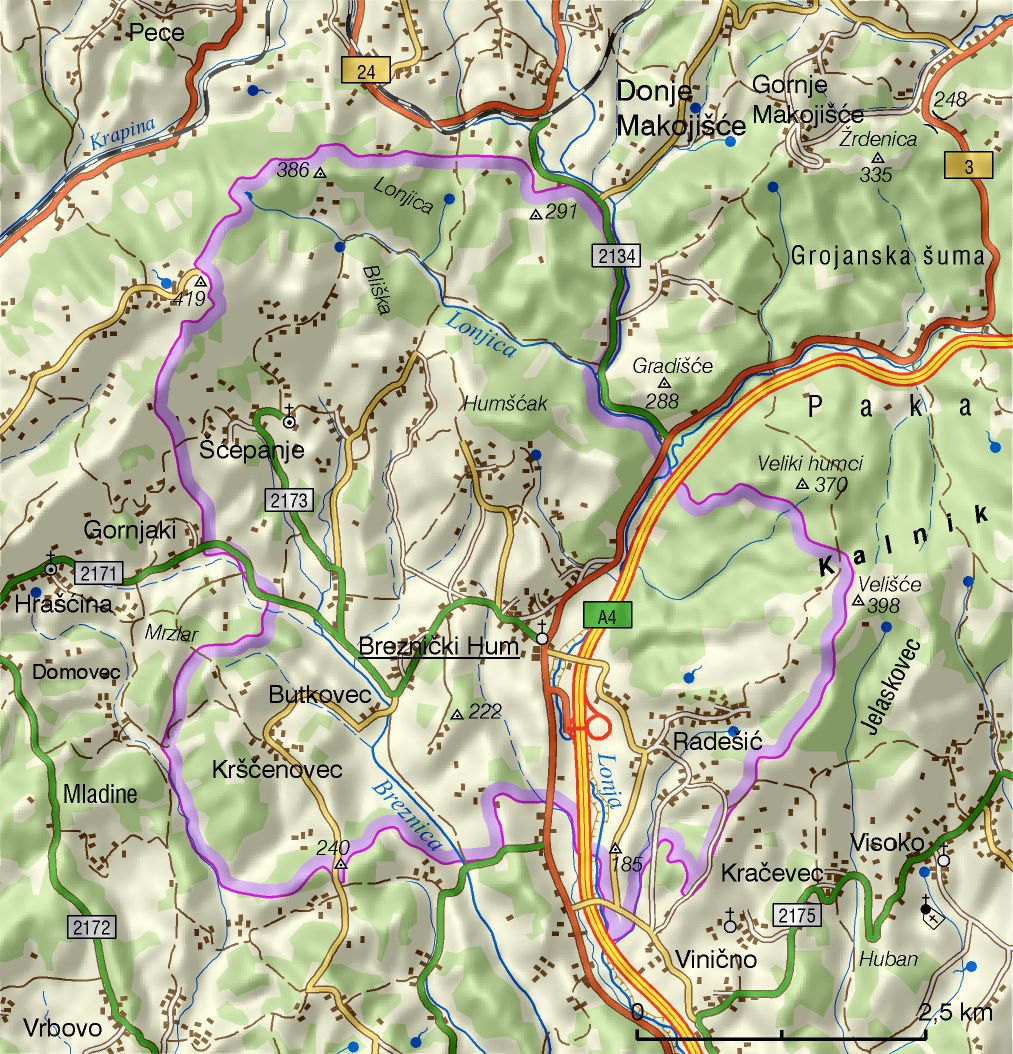 Breznički Hum (područje Općine)